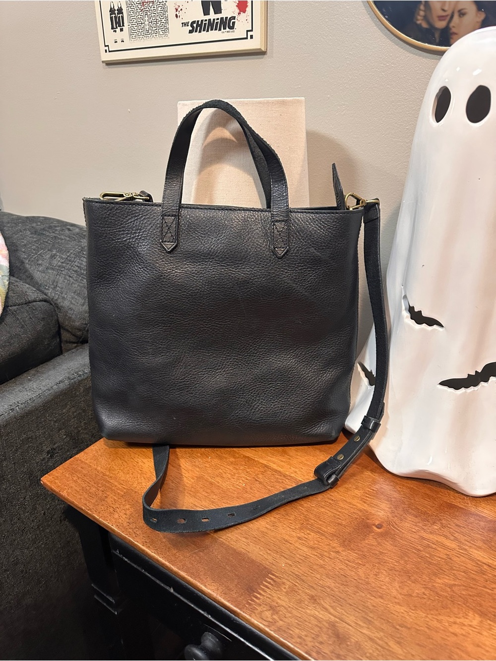 MADEWELL SMALL TRANSPORT TOTE